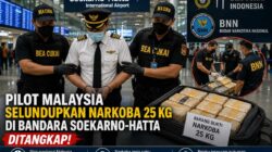 Koper Pilot Malaysia Berisi Narkoba 25,1 Kg, Aparat Kini Kejar Jaringan Internasional