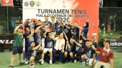 Tim Tenis Kementerian ATR/BPN Raih Juara II Piala Gubernur DKI 2026
